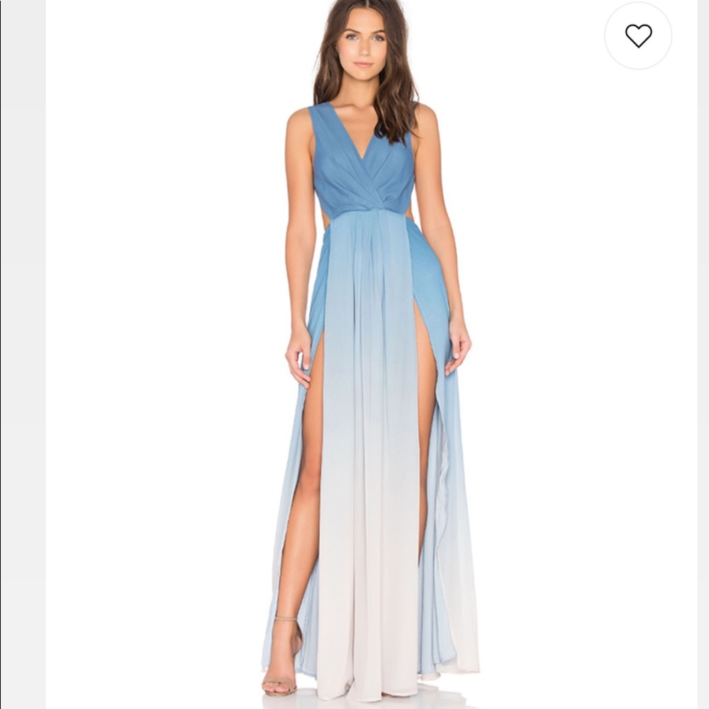 The Jetset Diaries Ombré Blue Maxi - Small